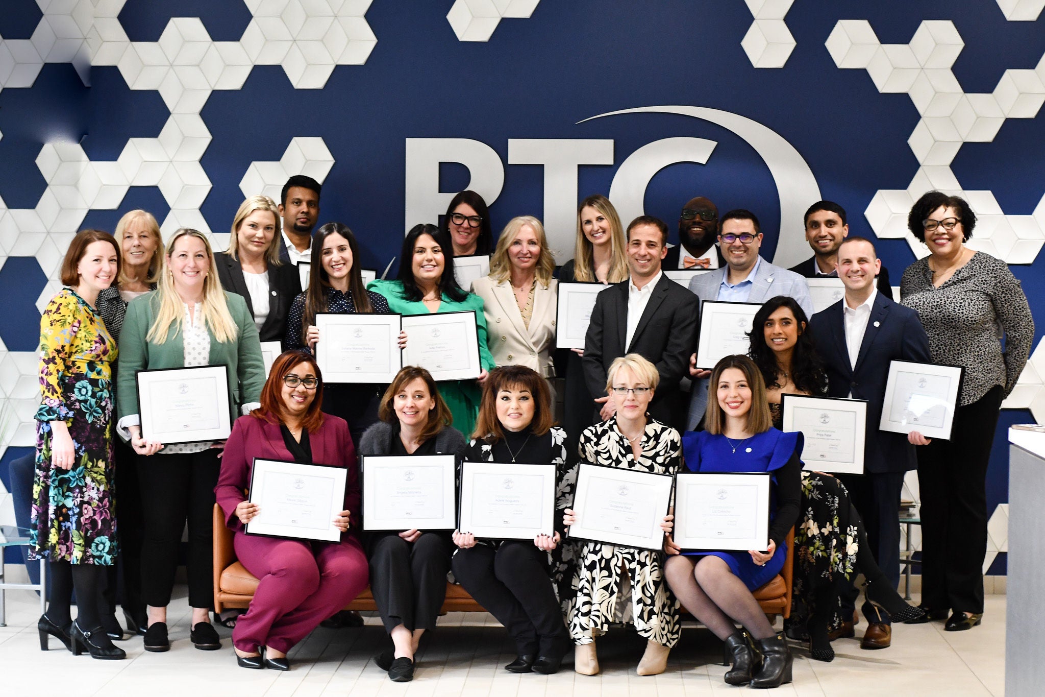 Group photo of Emerging Leaders at PTC